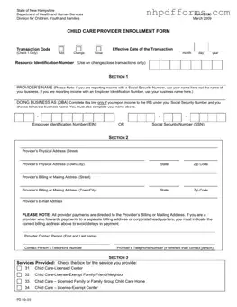 Free New Hampshire 2620 PDF Form